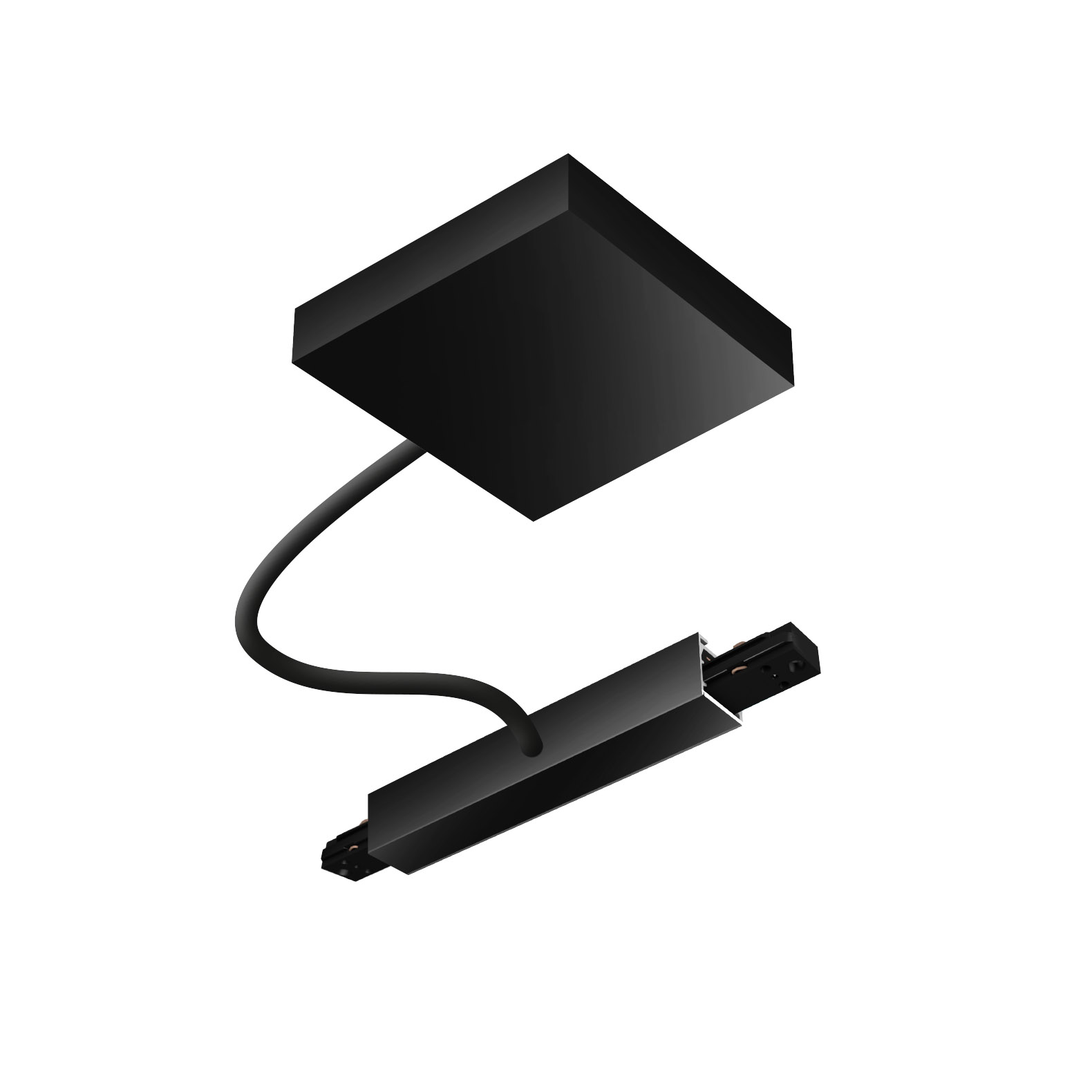 POWER FEED SIDE FLEX C+ ALL-IN, 2x100W, PC1, black, L: 2m, Comp., 2xCasambi POWER FEED SIDE FLEX C+ ALL-IN, 2x100W, PC1, black, L: 2m, Comp., 2xCasambi
