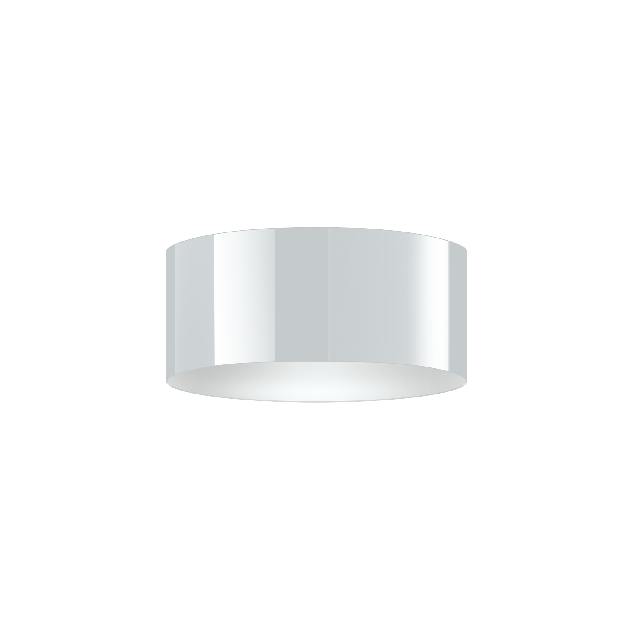 Glas Cantara geblasen, d190/85 weiss