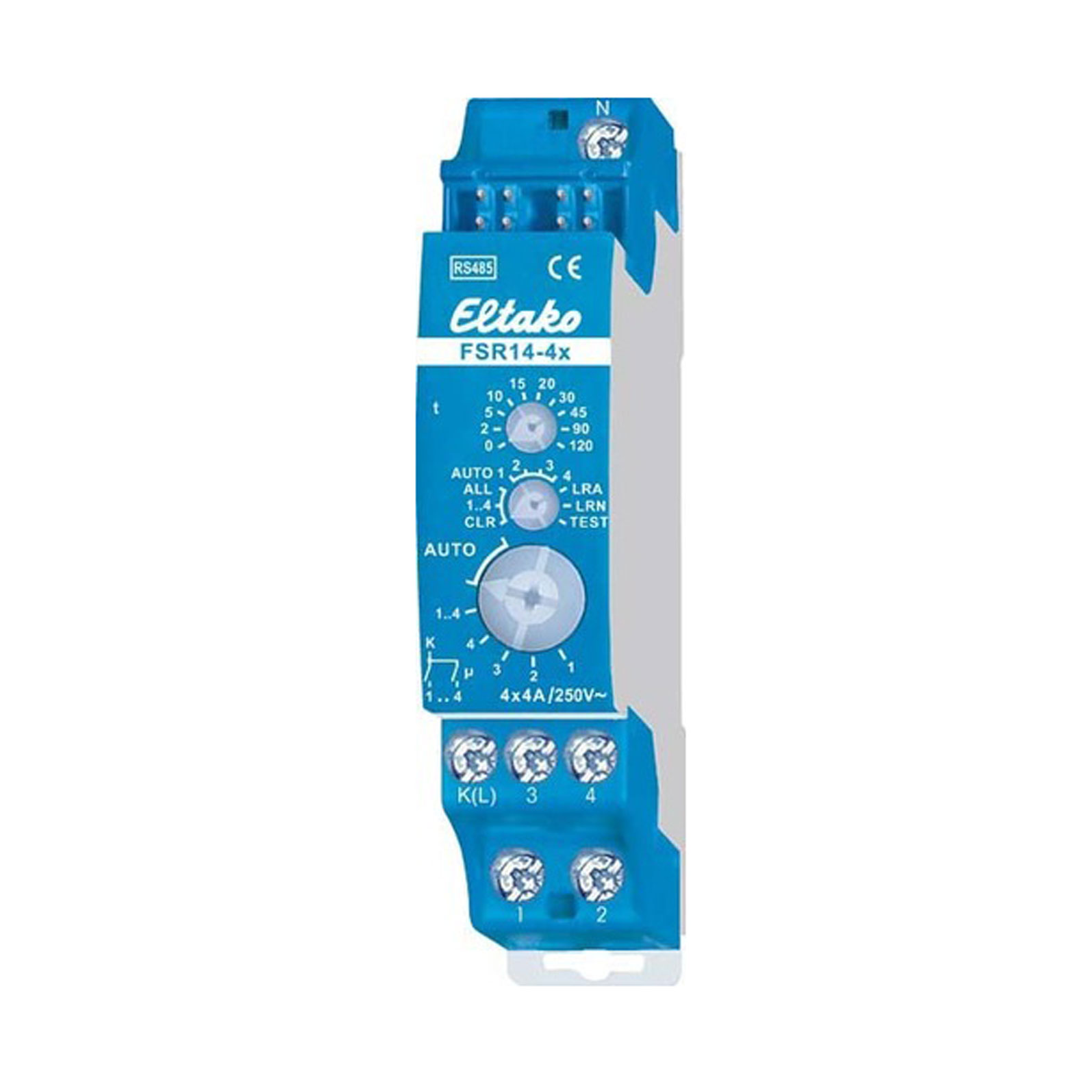 ROLLER SHUTTER ACTUATOR REG, Enocean-radio, 2 motors (4-channel) ROLLER SHUTTER ACTUATOR REG, Enocean-radio, 2 motors (4-channel)