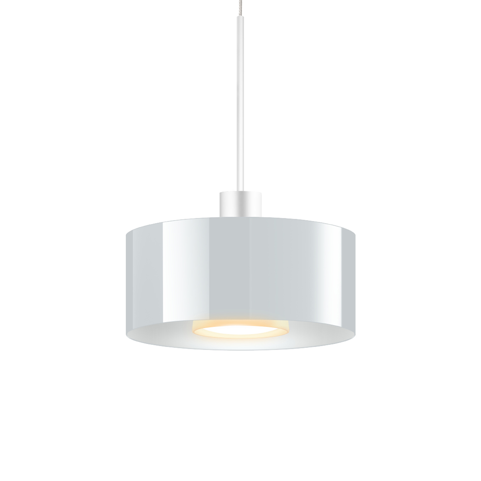 CANTARA GLAS 190 DLR, 10W, SK2, 3000K, Glas weiss CANTARA GLAS 190 DLR, 10W, SK2, 3000K, Glas weiss