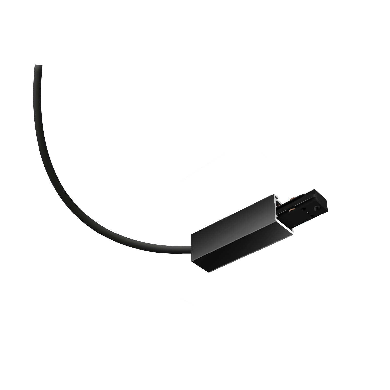 POWER FEED FLEX-END ALL-IN, 2x1000W, PC1, black, L: 2m