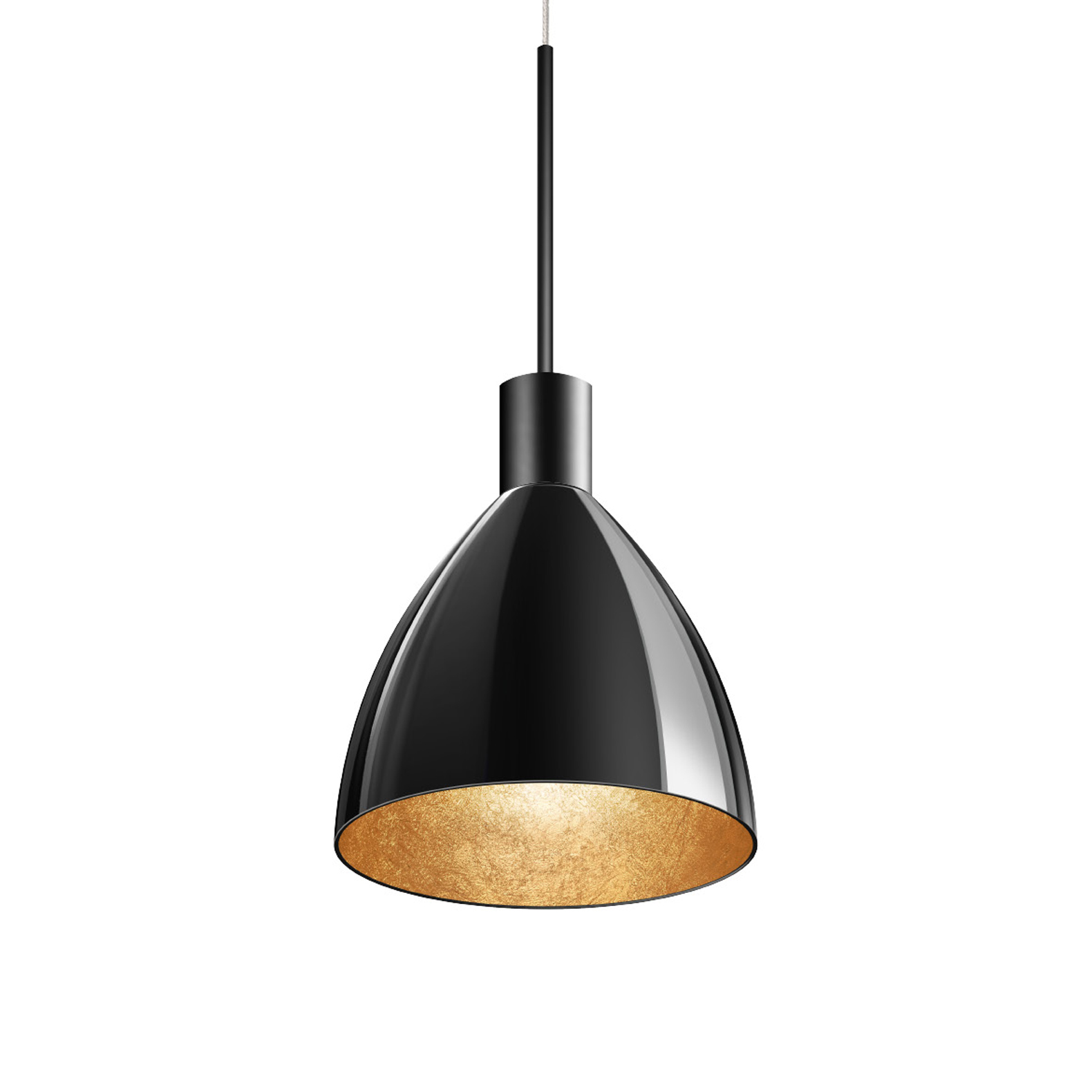 SILVA NEO 160 ALL-IN, 8W, PC2, 2700K, glass black gold