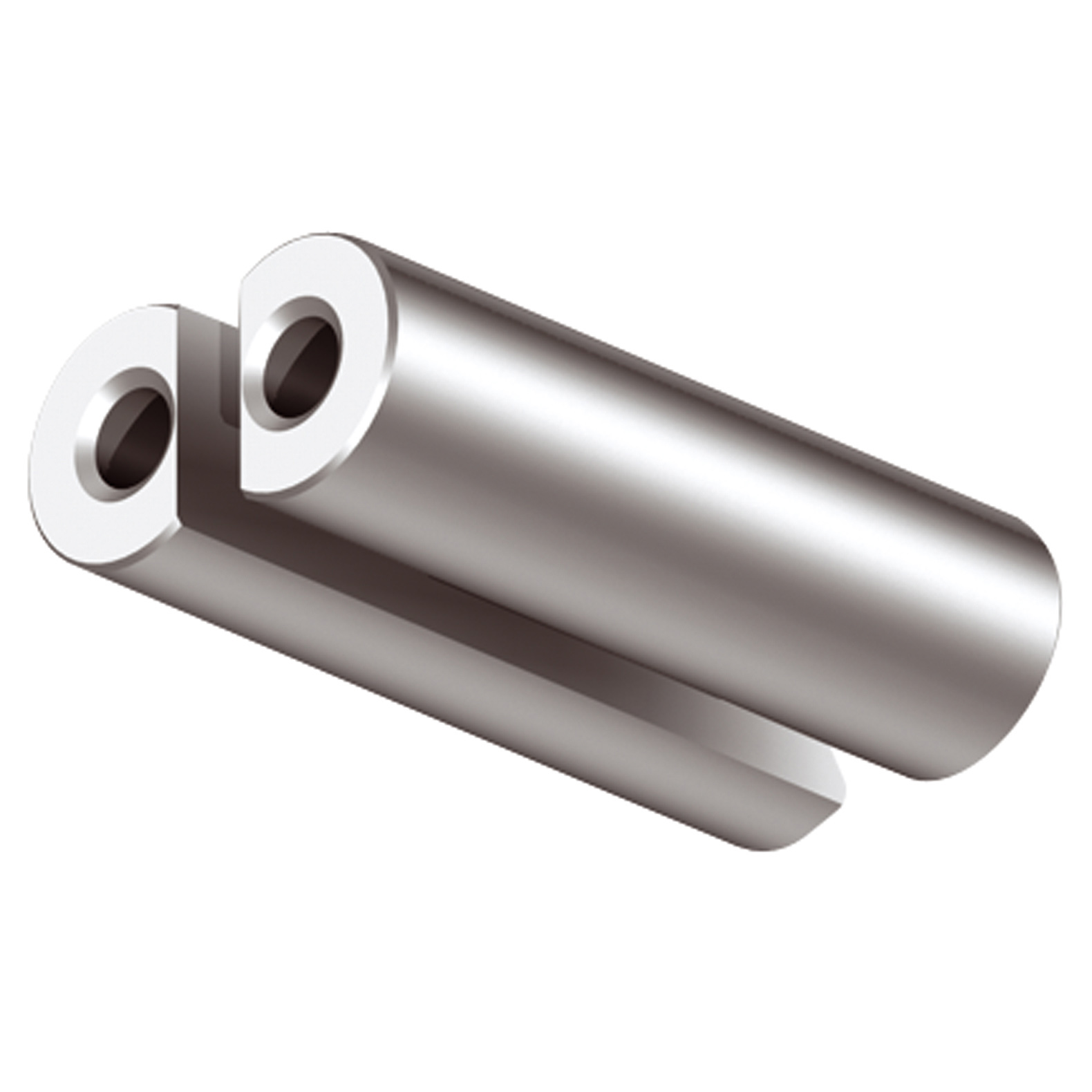 POWER FEED SCHRAUB END VIA, matt chrome POWER FEED SCHRAUB END VIA, matt chrome