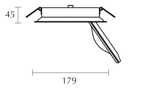 EUCLID 3D 80° LV R, 18W, 500mA, 2700K EUCLID 3D 80° LV R, 18W, 500mA, 2700K
